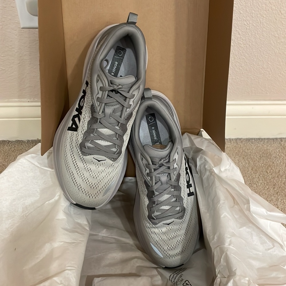 NIB Hoka Sneaker Men Size 10.5 Grey